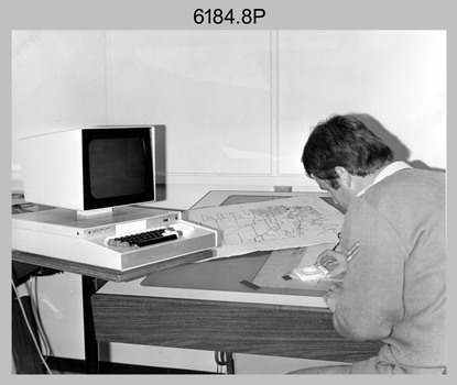 AUTOMAP 1 Production, Air Survey Squadron - Army Survey Regiment, Bendigo. c1978-1980.