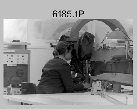 Capturing Topographic Features with a Wild B8 – Army Survey Regiment, Fortuna, Bendigo. c1980. 