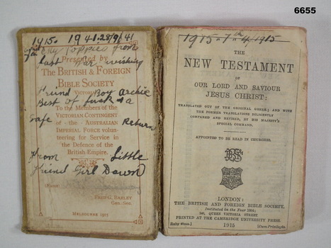 Bible "The New Testament".