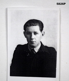 Portrait photograph of a RAAF Serviceman.