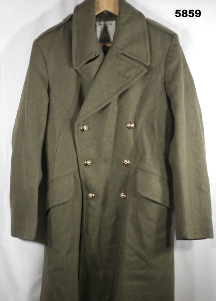 Uniform - GREAT COAT, ARMY, Aust Army, 1966