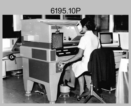 Air Survey Squadron Aerotriangulation Section - Army Survey Regiment, Bendigo. c1979.