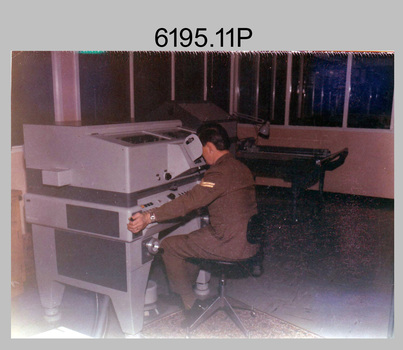 Air Survey Squadron Aerotriangulation Section - Army Survey Regiment, Bendigo. c1979.