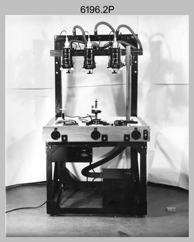 Multiplex mechanical stereoplotting equipment, Army Survey Regiment. c1950s. 
