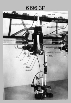 Multiplex mechanical stereoplotting equipment, Army Survey Regiment. c1950s. 