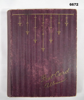 Postcard Album with a quantity of WW1 Postcards.