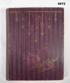 Postcard Album with a quantity of WW1 Postcards.