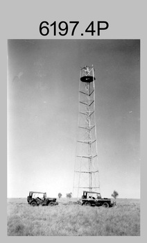 Royal Australian Survey Corps Survey 'Bilby' Observation Towers.  c1950s.