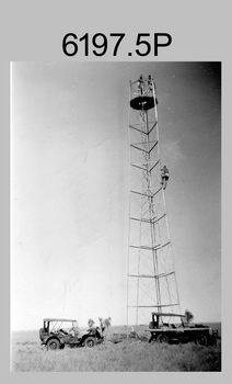 Royal Australian Survey Corps Survey 'Bilby' Observation Towers.  c1950s.