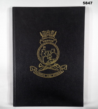 Book - pictorial record of HMAS TOBRUK 1989.