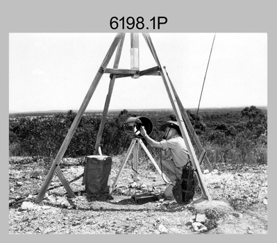 RA Svy Electronic Distance Measuring Equipment Demonstration. c1960s