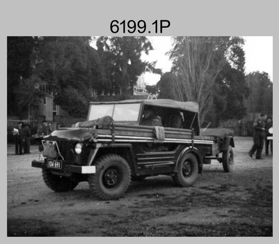RASvy personnel with Field Survey Vehicles. c1950s. 