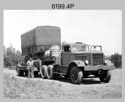 RASvy personnel with Field Survey Vehicles. c1950s. 