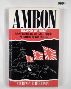 Book - BOOK, WW2, Ambon, Island of Mist