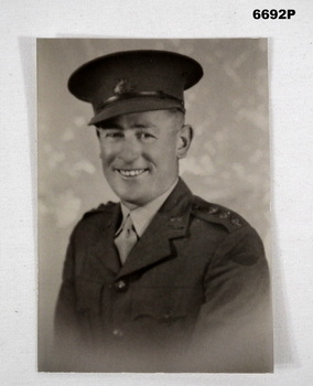 Photo of an Army Officer.