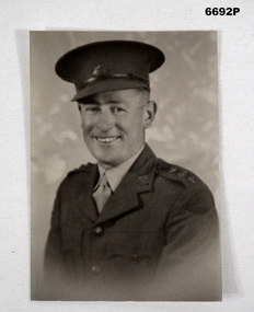 Photo of an Army Officer.