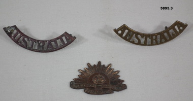 Badge - UNIFORM BADGES WW1, C.1914 - 18