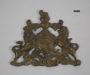 Badge - BADGE, MOTTO, possibly pre WW1