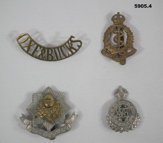Badge - BADGES, BRITISH, C.1914 - 18 or pre