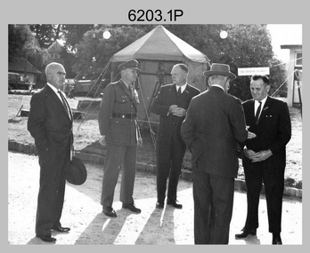 Open Day at the AHQ Survey Regiment, Fortuna Villa, Bendigo c1958.