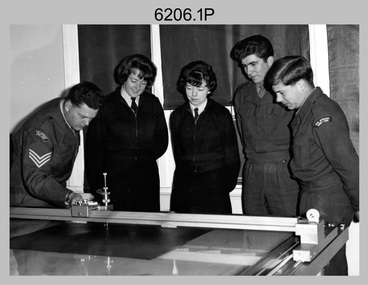 Co-ordinatorgraph Map Grid Production, Army Survey Regiment, Fortuna Bendigo. c1960s to 1970s.