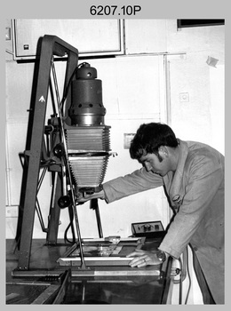 Lithographic Squadron, Photo Troop - Army Survey Regiment, Bendigo. 1960s and 1970s.