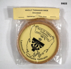 Two drink coasters re the Rats of Tobruk Association.