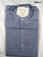 Collarless light blue RAAF shirt with long sleeves.