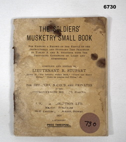 The Soldiers Musketry Small Book.