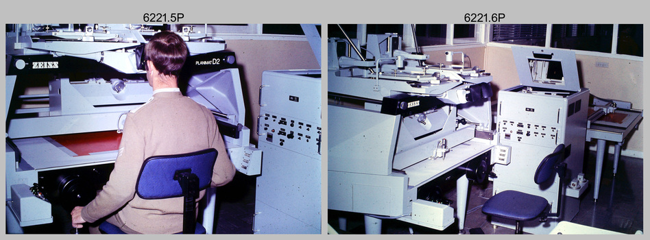 Aerotriangulation Production, Air Survey Squadron - Army Survey Regiment, Bendigo. c1979. 