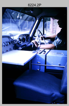 JGEM Survey Vehicle - Army Survey Regiment, Fortuna, Bendigo. c1960s. 