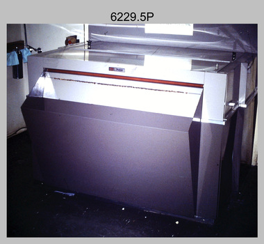 Photo Troop Equipment, Lithographic Squadron – Army Survey Regiment, Fortuna, Bendigo. c1970s.