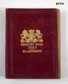 British Infantry Drill book, includes some battle procedures.