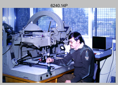 Photogrammetric Equipment – Army Survey Regiment, Fortuna, Bendigo. c1981.