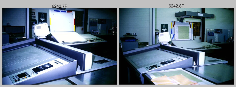 Print Troop Equipment, Lithographic Squadron – Army Survey Regiment, Fortuna, Bendigo. c1990s.