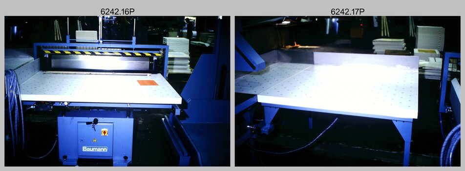 Print Troop Equipment, Lithographic Squadron – Army Survey Regiment, Fortuna, Bendigo. c1990s.