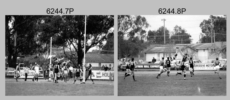 Army Survey Regiment’s Fortuna Lions Football Club Grand Finals, Seymour, Victoria. 1983. 