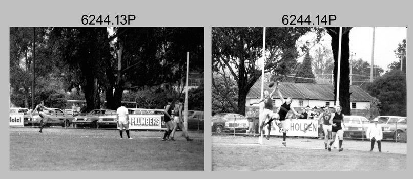 Army Survey Regiment’s Fortuna Lions Football Club Grand Finals, Seymour, Victoria. 1983. 