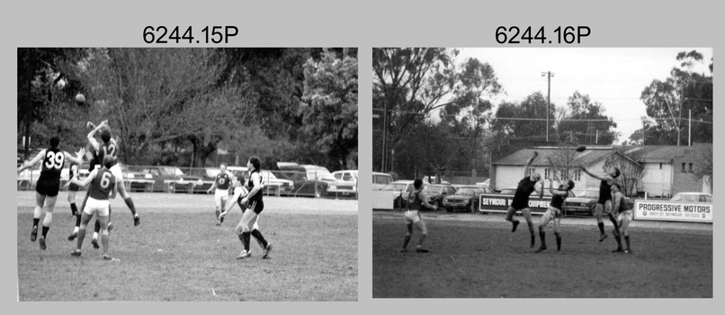 Army Survey Regiment’s Fortuna Lions Football Club Grand Finals, Seymour, Victoria. 1983. 