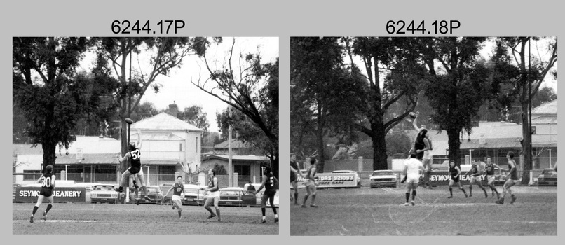 Army Survey Regiment’s Fortuna Lions Football Club Grand Finals, Seymour, Victoria. 1983. 