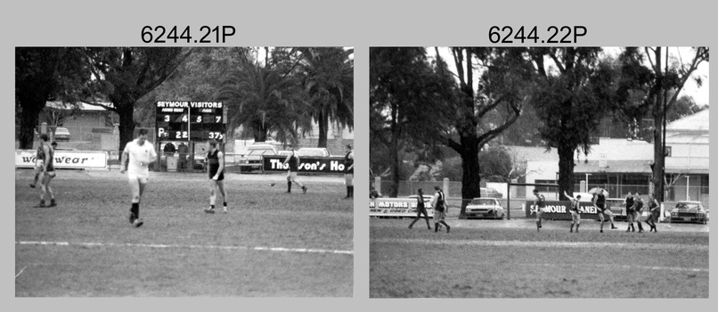 Army Survey Regiment’s Fortuna Lions Football Club Grand Finals, Seymour, Victoria. 1983. 