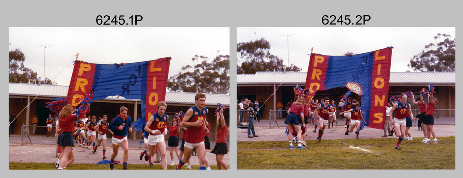 Army Survey Regiment’s Fortuna Lions Football Club Grand Finals, Seymour. 1983. 