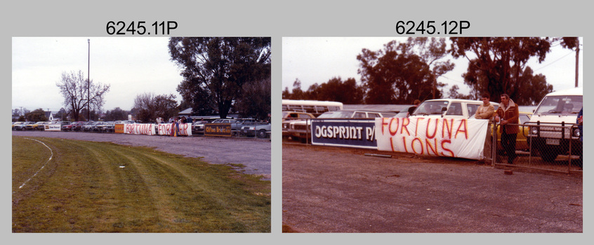 Army Survey Regiment’s Fortuna Lions Football Club Grand Finals, Seymour. 1983. 