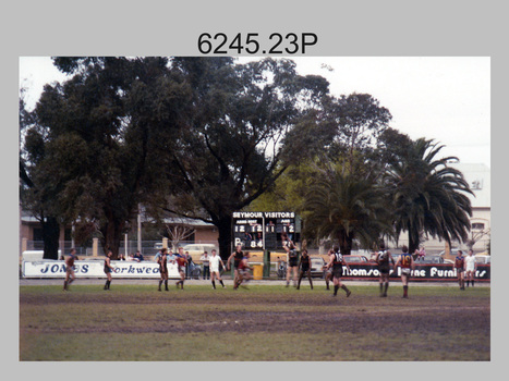 Army Survey Regiment’s Fortuna Lions Football Club Grand Finals, Seymour. 1983. 