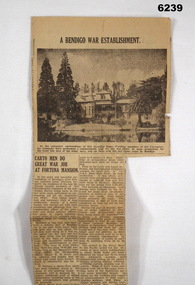 Newspaper article about the achievements of the Australian LHQ Cartographic Coy during WW2