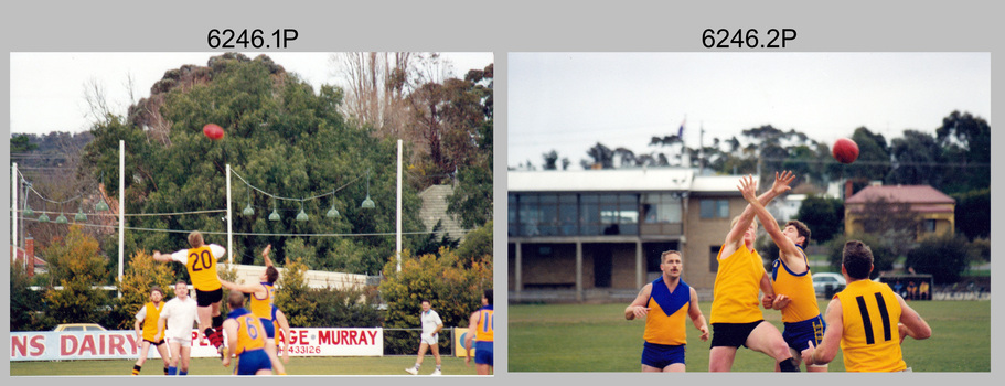 Social Football Match - Army Survey Regiment, Bendigo. 1995. 