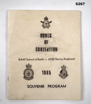 Booklet, B4, cream coloured card cover