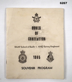 Booklet, B4, cream coloured card cover