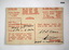 Reverse of Postcard with duty roster details.
