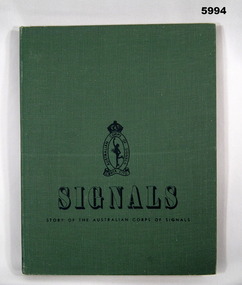 Book description of The Australian Corps of Signals.